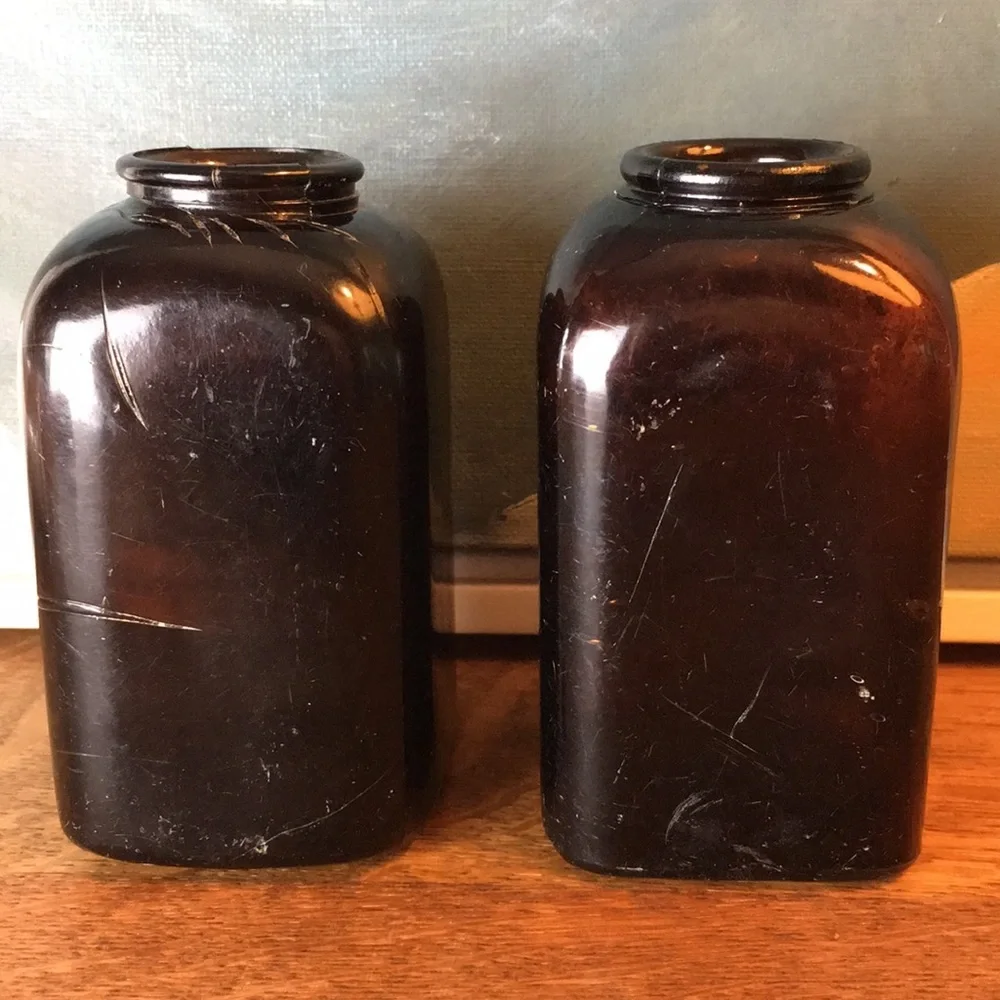 Antique Glass Snuff Bottles - Picture 3 of 7